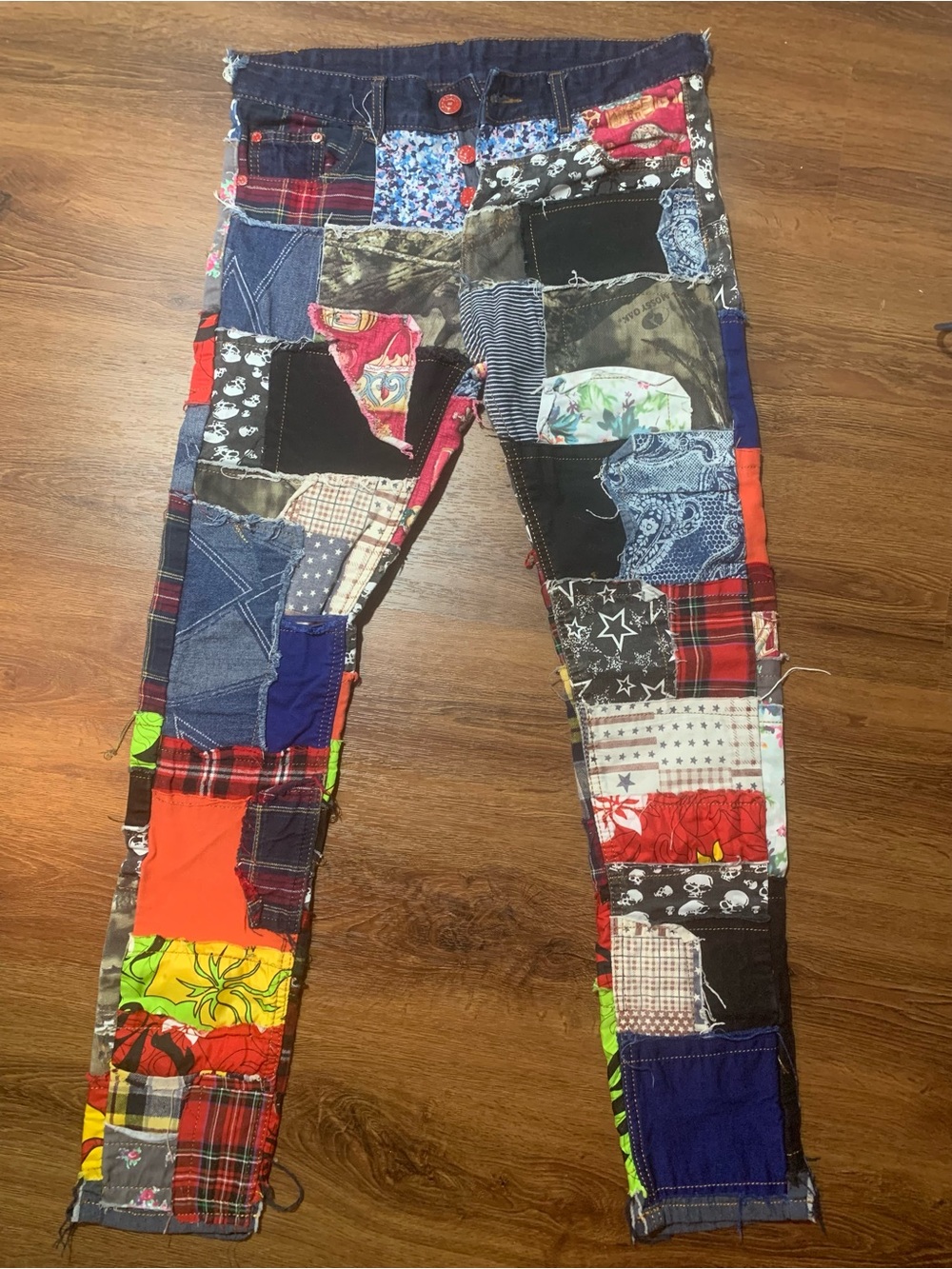 BP Denim patchwork Jeans size 32